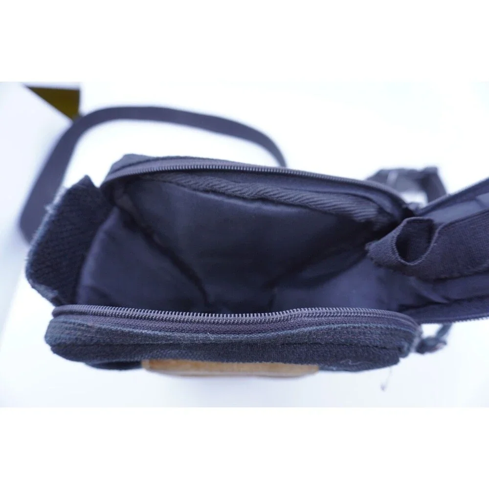 Quantaray Camera Bag Waist Holster Shoulder Strap Belt Loops Black Heavy Duty
